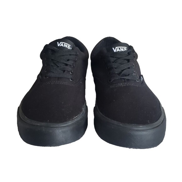 Vans Doheny All Black Mono Canvas Skate Shoes Men’s Sz 13 Low Top Sneaker 508731 main image 9